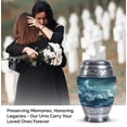 thumbnail image 4 of Moonlit Marine Majesty Cremation Urns For Ashes, Burial Urns For Adult Human Ashes, Decorative Urns For Mom Ash 3inch, Funeral Urns For Human Ashes, Golden Gate Memorial Urns For Human Ashes 1pcs, 4 of 5
