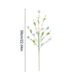 thumbnail image 2 of ddioayh Easter Artificial Flower Stem-Shapes 5Pcs Distinctive Foam Berry And Egg Decor For DIY Floral Crafts Home Tabletop Party Decorations, 2 of 4