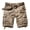 Desert Camo, variant on Camo Cargo Shorts for Men Cotton Casual Wild Outdoor Work Relaxed Fit Shorts with Multi-Pocket