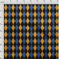 thumbnail image 3 of oneOone Cotton Cambric Black Fabric Argyle Check Fabric For Sewing Printed Craft Fabric By The Yard 56 Inch Wide, 3 of 4