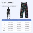 thumbnail image 2 of Mens Pajama Pants - Soft Sleep & Lounge Pants for Men, Feathers And Butterflies Cuteness Casual PJ Bottoms Pants with Pockets, 2 of 5