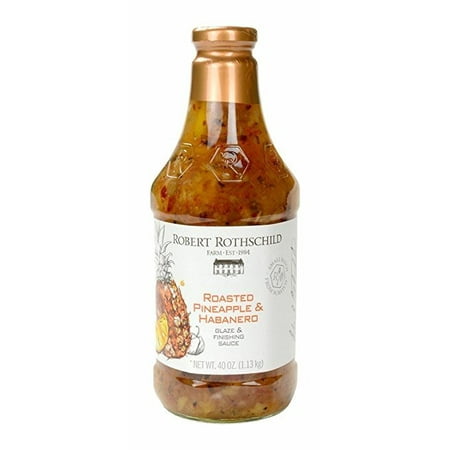 Robert Rothschild Dips - Robert Rothschild Farm Roasted Pineapple & Habanero Glaze & Finishing Sauce 40 OZ