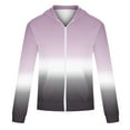 thumbnail image 4 of Lilgiuy Sweatshirts for Men Casual Full Dye Gradient Print Long Sleeves Jacket with Pockets for Running Hiking, 4 of 4