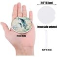 thumbnail image 2 of FMSHPON Ocean Theme Whale Retro Set of 6 Car Coaster for Drinks, Absorbent Ceramic Stone Coasters Cup Mat with Cork Base for Home Kitchen Room Coffee Table Bar Decor, 2 of 5