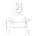thumbnail image 3 of Creative Products Watercolor Flower Sketch 12 x 18 Canvas Wall Art, 3 of 5