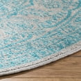 thumbnail image 4 of Safavieh Adirondack Xavier Oriental Area Rug, Light Gray/Teal, 6' x 6' Round, 4 of 10