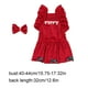 thumbnail image 3 of Ropa navideña para perros, vestido navideño, lindo conjunto de ropa para cachorros, ropa para mascotas pequeñas con falda de lazo, adecuada para decoración de fiestas navideñas, ropa de poliéster para, 3 of 6