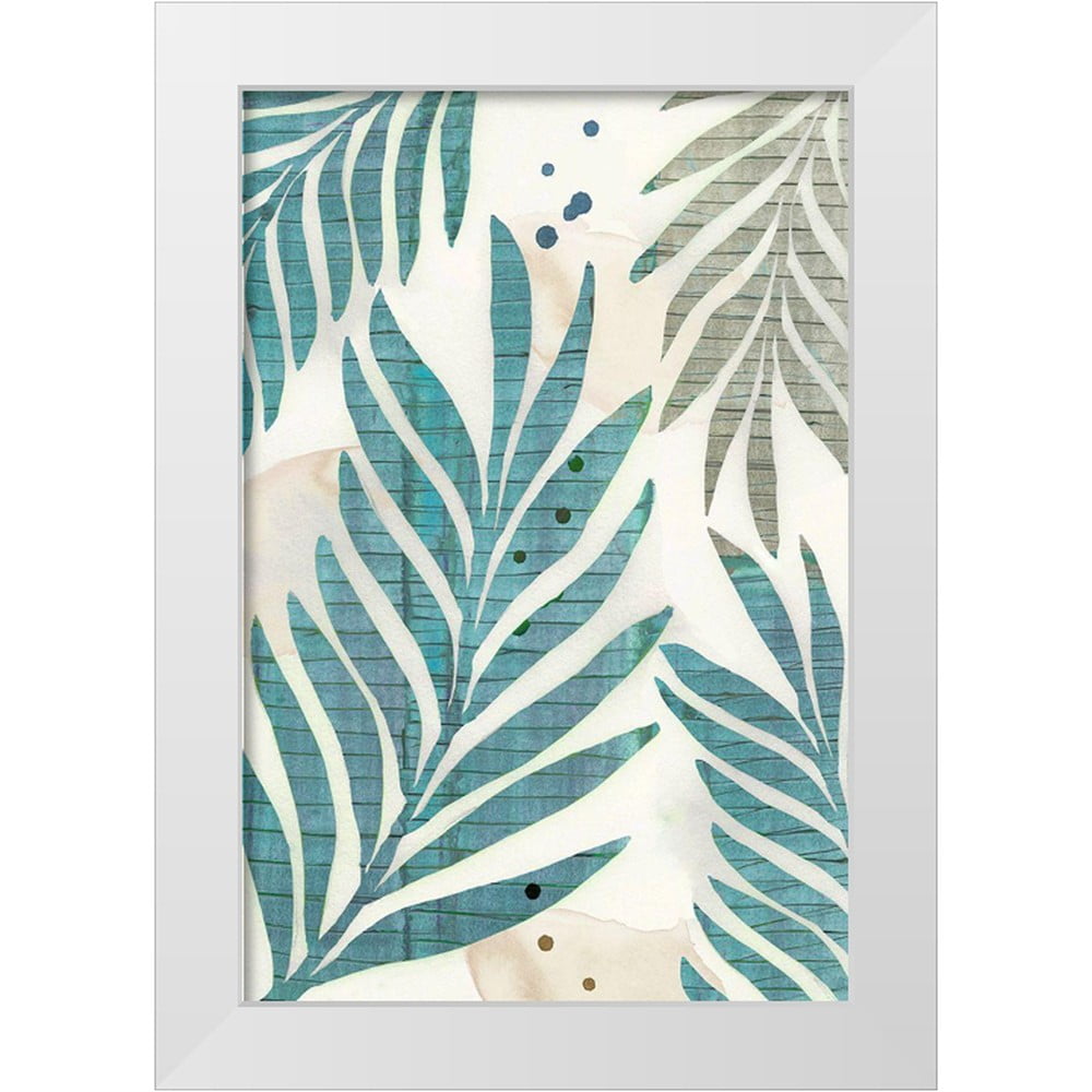 Kouta, Flora 23x32 White Modern Wood Framed Museum Art Print Titled