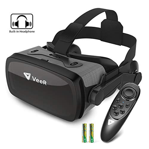 Headset with Controller, Universal Virtual Reality Goggles to Comfortable Watch 360 Movies for Android, Samsun - Walmart.com