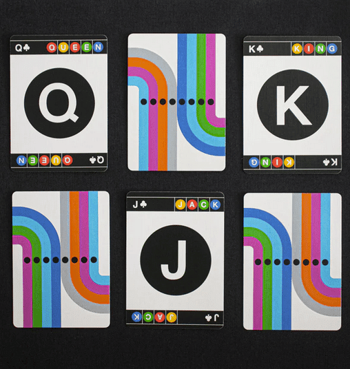 Fulton Street MTA Playing Cards (1972 VIGNELLI MAP EDITION)