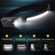 thumbnail image 4 of Led Headlamp, 230 Wide Beam Flashlight Headlight Ultra Bright Lightbar 0.2lb Lightweight Waterproof For Adultsoutdoor Camping, Running, Hiking, Hard H, 4 of 5