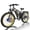 yellow, variant on 8000W Dual Motor Electric Bike for Adults, 60V 25Ah Lithium Battery, 50MPH Top-Speed, Full Suspension, 26''*4.0'' Fat Tire E-bike, Hydraulic Brake, Off-Road & Commuting