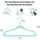 thumbnail image 2 of MAGMALIFE 50 Ganchos de Terciopelo para Ropa Infantil, Gancho Plateado Giratorio de 360 Grados, Adecuado para Todo Tipo de Ropa, Antideslizante, 35 cm de Largo (Menta), 2 of 7