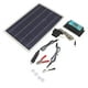 thumbnail image 3 of Kit de cargador de batería de panel solar, panel solar de silicio monocristalino de 20 W, 18 V, 50 A, MPPT, controlador estabilizador de voltaje USB dual para vehículos recreativos al aire libre, 3 of 5