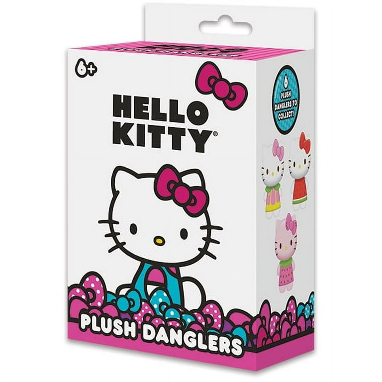 Hello Kitty Series 3 Plush Danglers - Complete Set of 6! New + Loose!