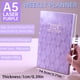 thumbnail image 1 of Libreta de notas A5 para planificación y organización, diseño de páginas interiores, papel resistente, ideal para el hogar y la oficina, tapa plegable, encuadernación en espiral metálica,, 1 of 8