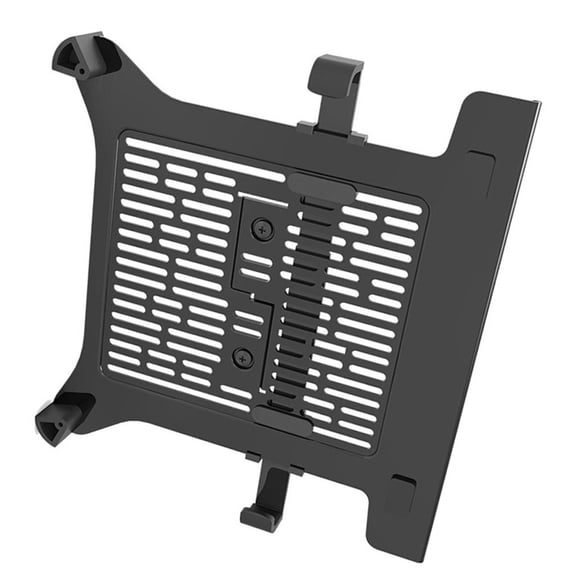 Jesscasday Laptop VESA Mount Tray Laptop Holder Arm Mount Stand Ventilated Notebook Tray