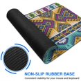 thumbnail image 6 of Long Mouse Pads for Desk,Yellow Geometric Boho Pattern Desk Mats on Top Of Desks, Desk Mouse Pad Extra Large with 3mm Non-Slip Base and Stitched Edge for Gaming,Office,Work,Home 31.5"x15.7", 6 of 6