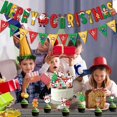 thumbnail image 4 of Christmas Party Decoration Set with Balloon Hangings and CardsProduct Name: Christmas Themed Party Balloon Set, 4 of 4