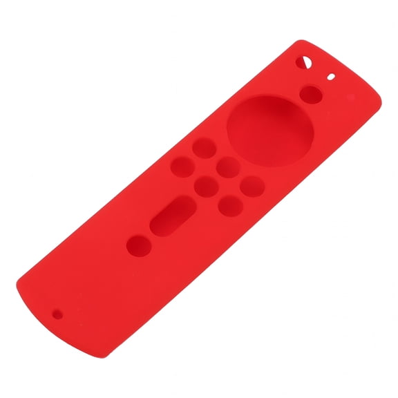 GJX 2026 New Silicone Protective Case for Fire Tv Stick 4K 2018 Remote Control Shockproof Anti Slip Protective Cover for Home,Travel,Entertainment,Red