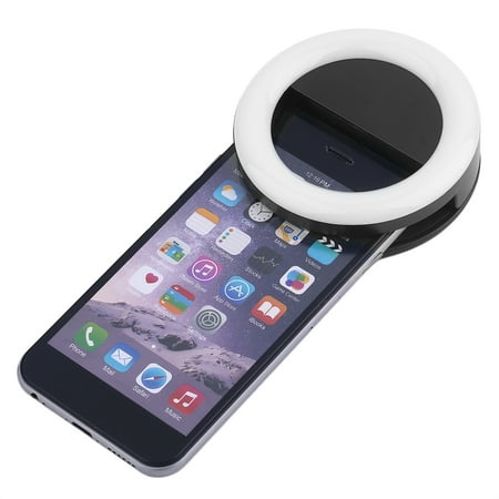RK-14 Portable Size Mobile Phone Selfie Ring Light LED Camera Flash Ring Light