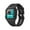 Black, variant on FNYOXU Smart Watch for Men 1.3 Inch IPS Screen Custom Dial with Multiple Sports Modes Message Reminder Long Battery Life IP68 Waterproofs Smartwatch