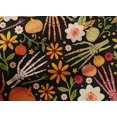 thumbnail image 4 of oneOone Silk Tabby Purple Fabric Skull Craft Projects Decor Fabric Printed By The Yard 42 Inch Wide, 4 of 4
