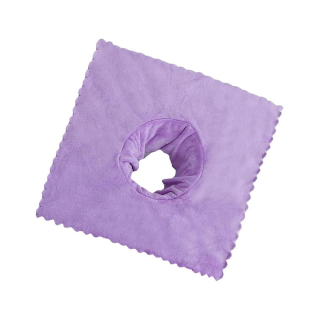 Drap de Table de Massage avec Trou de Respiration 40x40cm pour Lit de Massage