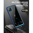 thumbnail image 3 of SUPCASE Unicorn Beetle Style Series Case Designed for iPhone 11 Pro Max 6.5 Inch (2019 Release), Premium Hybrid Protective Clear Case(Navy), 3 of 7