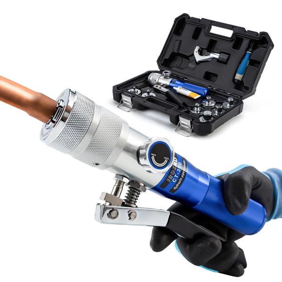 Kit de herramientas de estampado hidráulico para tubos de cobre HVAC IBOSAD