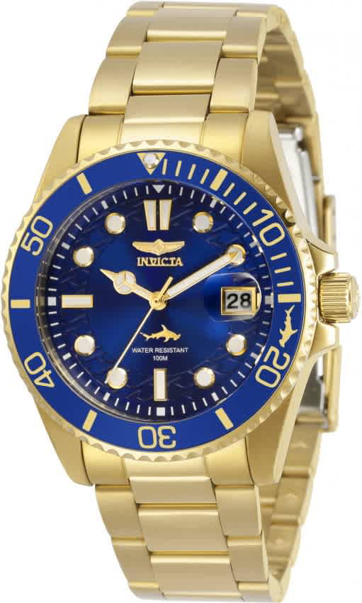 Invicta Pro Diver Quartz Blue Dial Ladies Watch 33262 - Walmart.com