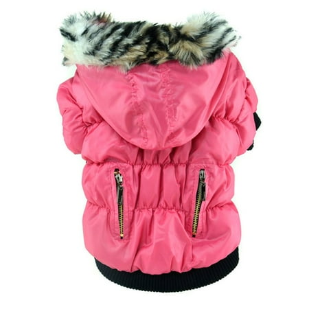 - SunshineLLC Small Dog Pet Cat Hoodie Clothes Snowsuit Puppy Warm Sweater Jacket Coat Apparel