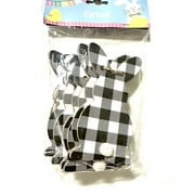 Happy Easter Plaid Bunny Garland