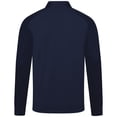 thumbnail image 3 of Men's Levelwear Navy New York Islanders Aztec Insignia Core Quarter-Zip Pullover Top, 3 of 3