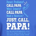 thumbnail image 3 of CafePress - JUST CALL PAPA T Shirt - Men's Classic Graphic Cotton T-Shirt, 3 of 4