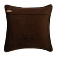 thumbnail image 3 of The HomeCentric Toss Pillow Covers, Decorative Pillow Covers Pack of 2, 22x22 inch (55x55 cm) Brown, Velvet Throw Pillow Covers, Handmade Pillow Covers, Solid Color Throw Pillow Covers, - Brown Knots, 3 of 3