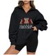 thumbnail image 1 of Sudaderas de Cuello Redondo de Navidad Para Mujer Estampado de Manga Larga Suelta Tops Individuales Blusa Odeerbi ODB192405, 1 of 6