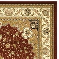 thumbnail image 6 of SAFAVIEH Lyndhurst Gabriella Traditional Bordered Area Rug, Red/Ivory, 9' x 12', 6 of 8