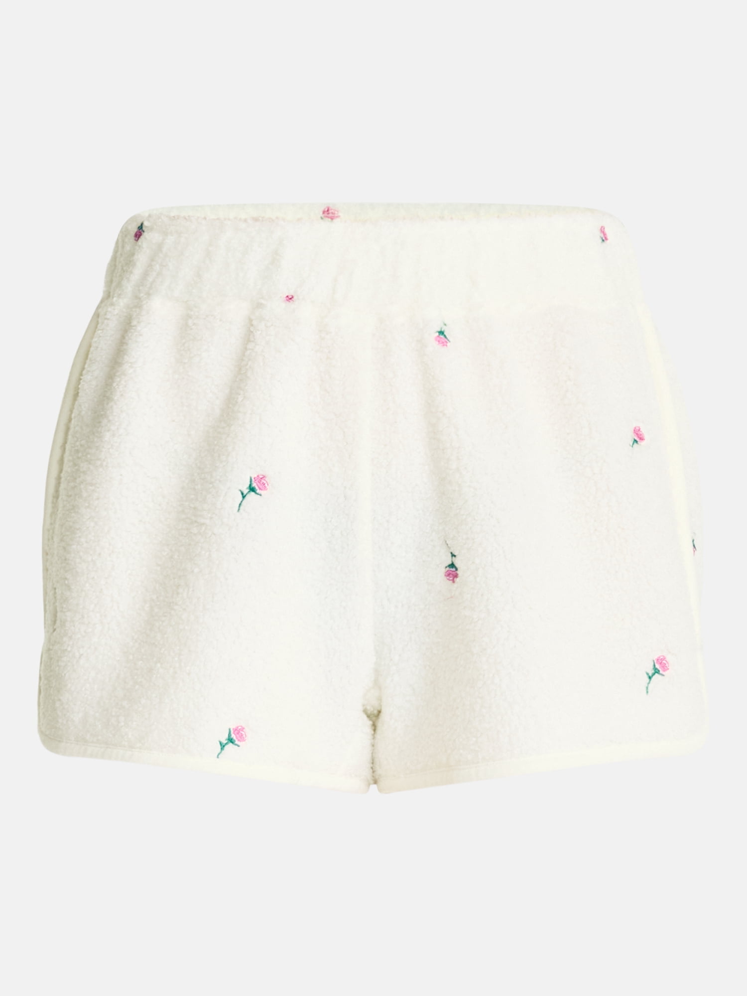 No Boundaries Cozy Teddy Shorts, 2.75'' Inseam, Women’s XS-2X