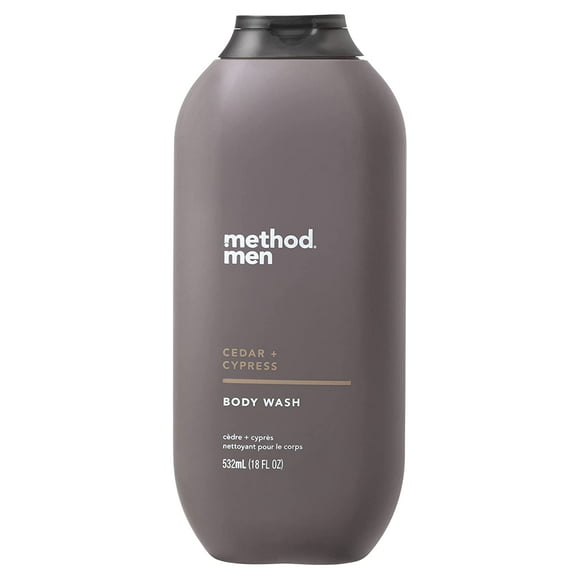Method Men's Body Wash Cedar and Cypress 18 fl oz Pack of 4