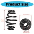 thumbnail image 3 of 1 Pair Motorcycle Single Seating Spring Steel Barrels Designs for Bobber Bike Enhances Comfort Easy Installation, 3 of 8