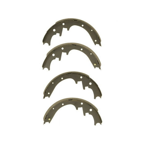 Rear Brake Shoe Set - Compatible with 2002 Jeep Liberty