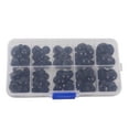 thumbnail image 5 of 100 Pieces Black Sewing Buttons for Doll Eyes Nose Making 9-15mm, 5 of 6