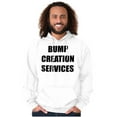 thumbnail image 4 of Dad Bump Creation Baby Announcement Hoodie Hooded Sweatshirt Men Brisco Brands S, 4 of 6