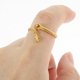 thumbnail image 5 of unbranded Joyería Anillo Abierto Para Mujer De Dragón Estilo Chino En Cobre Dorado, 5 of 8