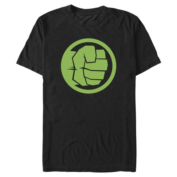 Mens Marvel Hulk Fist Logo T Shirt