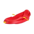 thumbnail image 3 of yotijay Snow Sled with Brake Downhill Sled Sturdy Grass Sled for Children Kids Girls Red, 3 of 9