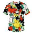 thumbnail image 1 of 2024 T Shirte 3d Retro Printing Crew Neck Clothing Unisex Top, 1 of 5