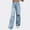 Blue, variant on Skinny Jeans For Women High Waist Chic Jeans Elastic Waist Women Petite Trendy Jeans Womens Leggings High Waisted High Waisted Pull On Jeans For Women High Waisted Jeans Blue XL