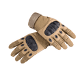 thumbnail image 1 of Guantes tácticos de caza para hombre, guantes de combate, guantes de montañismo con pantalla táctil para exteriores, color marrón, 1 par XL ER, 1 of 5